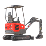 Mini ekskavatorius HY20